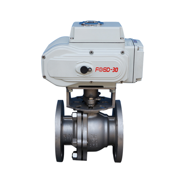 Electric Flanged Ball Valve
