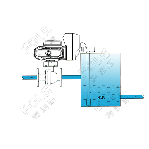 Intelligent electric liquid level control valve