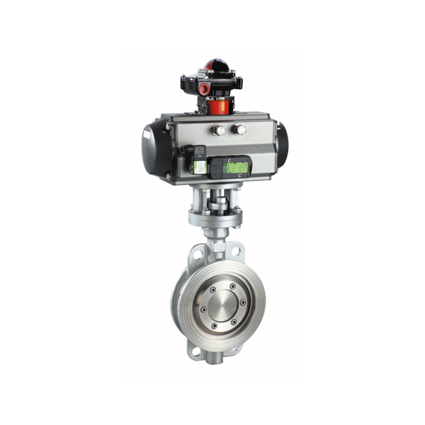 Pneumatic Wafer Type Hard Seal Butterfly Valve